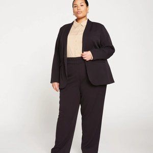 NWT Universal Standard Eco Rio Blazer in Black (size 10/12)